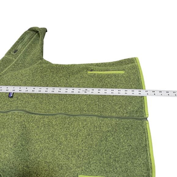 Patagonia Women's Better Sweater Fleece Jacket Full Zip Green Sz L - Picture 8 of 8